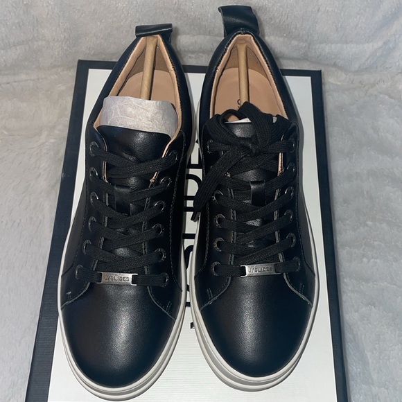 NWT J/SLIDES NOCA Black Leather Sneaker - Picture 11 of 15